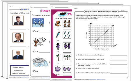 Worksheets for Kids | Free Printables for K-12