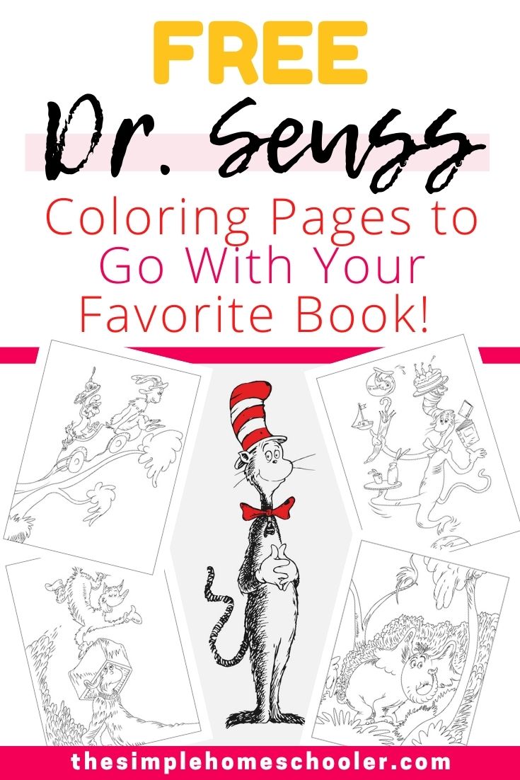 Free Dr. Seuss Coloring Page Printables to Go With Your Favorite ...