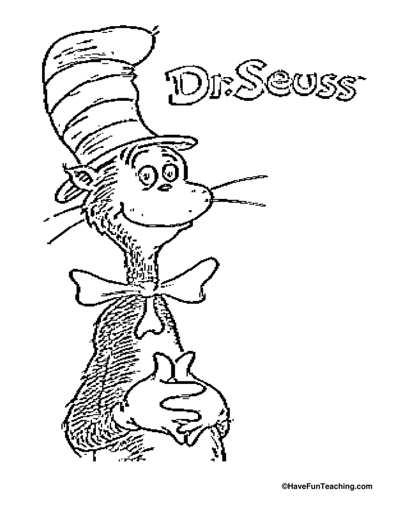 dr  seuss coloring activities