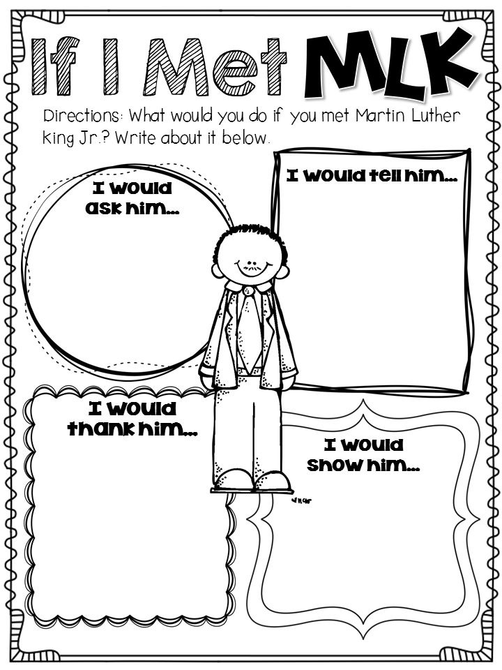 Mlk Printables