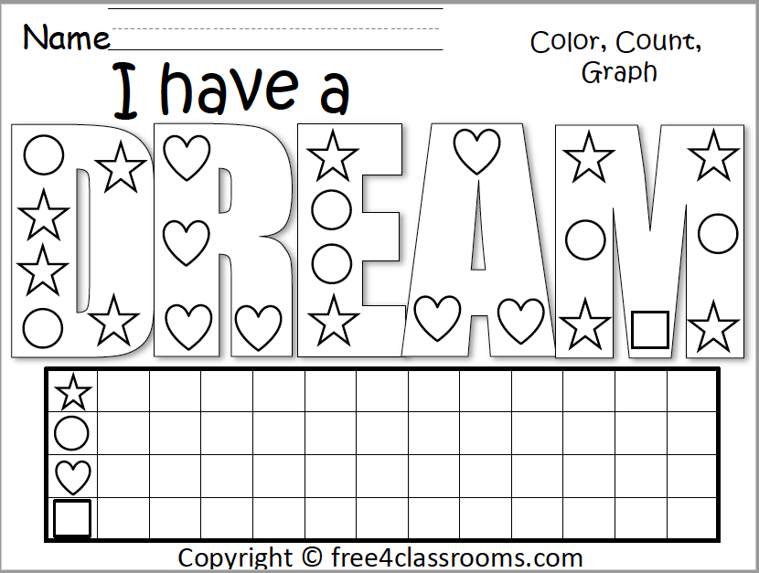 dr martin luther king worksheet