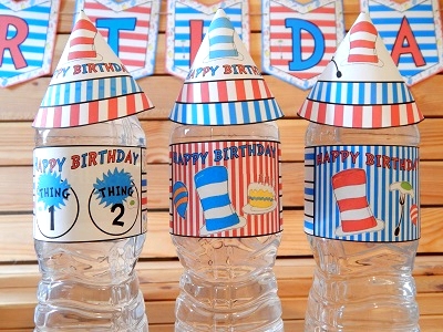 Inspired By Seuss Printables | Birthday Party Supplies | Cat In ...