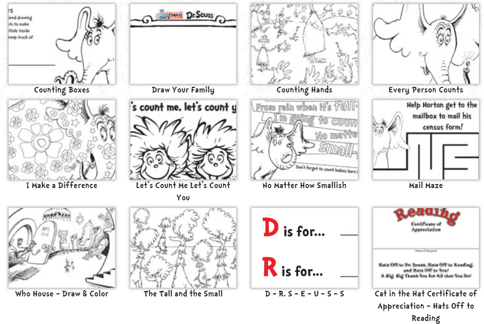 Dr Seuss books - Best resources and worksheets for KS1 and KS2 ...