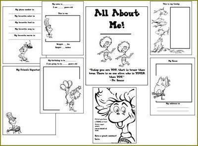 22 Free Dr. Seuss Worksheets &  Printables