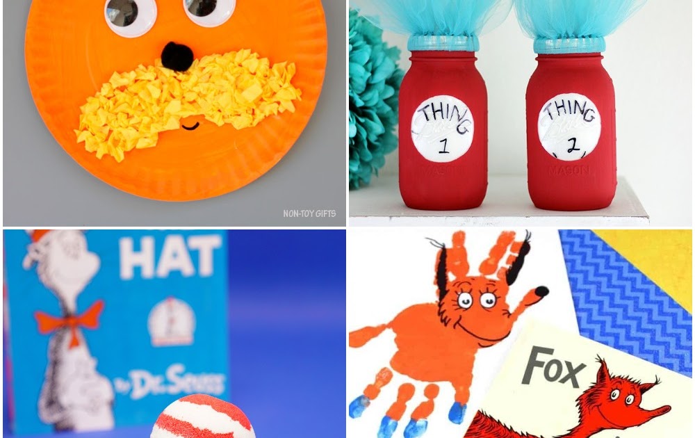 20 Fun and Easy Dr Seuss Crafts for Kids to Make