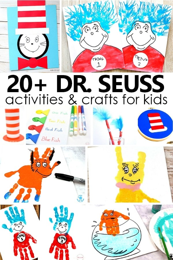 20+ Dr. Seuss Crafts and Art Projects - Fantastic Fun &  Learning