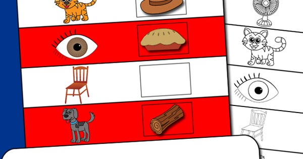 Dr. Seuss Matching Rhyming Hat Printable | Totschooling - Toddler ...