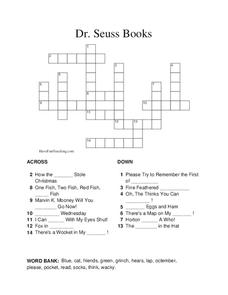 dr seuss worksheet 3rd grade