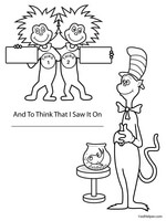 Free Dr. Seuss Worksheets | edHelper.com