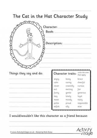 dr seuss worksheet free