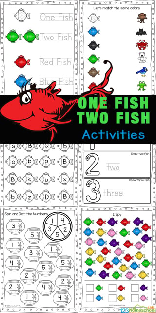 dr seuss worksheet kindergarten