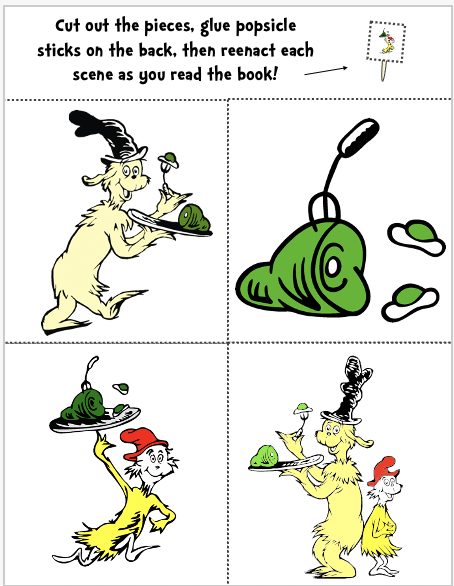 dr seuss worksheet preschool