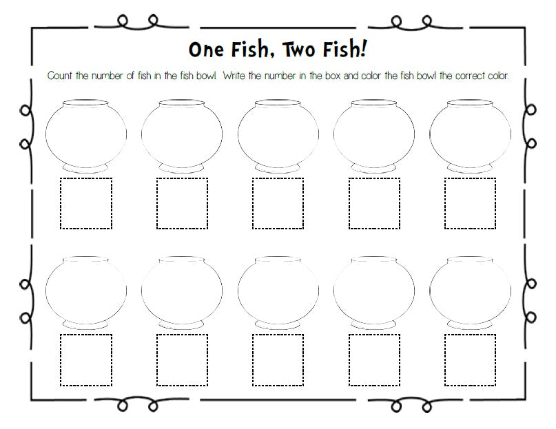dr seuss worksheet printables