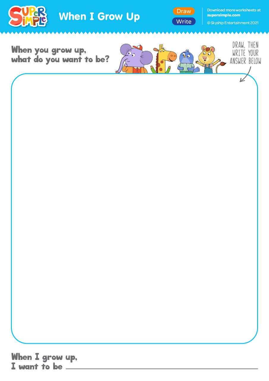 What is behind the door? | Worsheets library