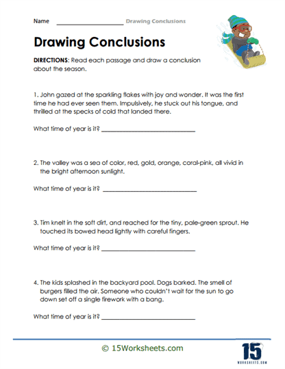 Drawing Conclusions Worksheets - 15 Worksheets Library