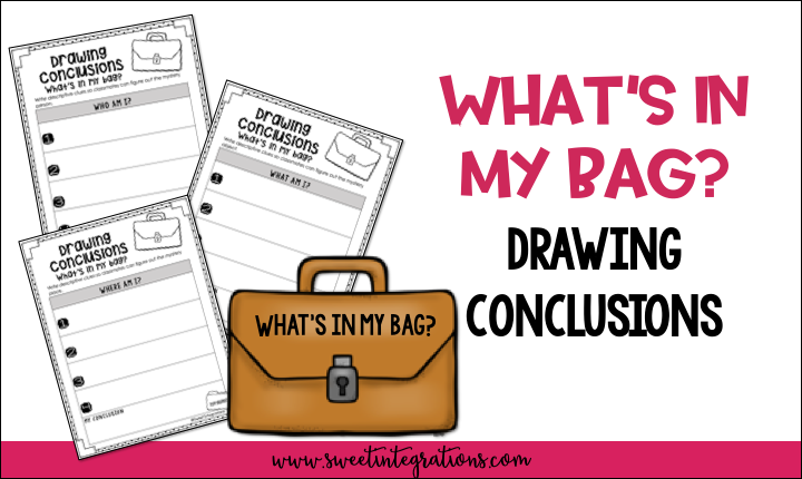 Teaching Deep Thinking With Drawing Conclusions | Sweet Integrations