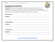 Drawing Conclusions Worksheets