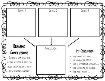 Drawing Conclusions Worksheet by Hannah Dependahl worksheets library