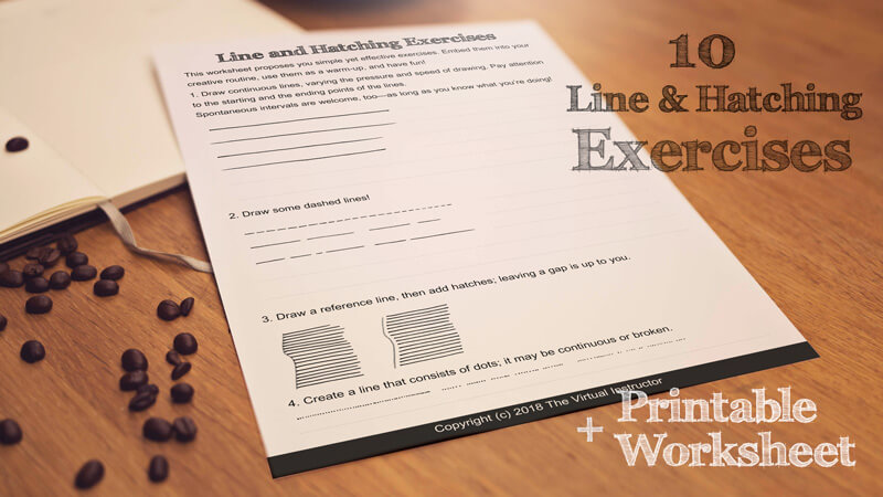 Premium Vector | Drawing Line-2 Exercise Worksheet for Preschool