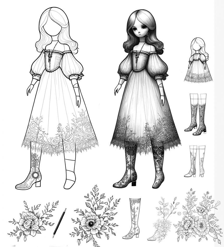 Sketching for Beginners Step by Step & 26 Worksheets for it Full