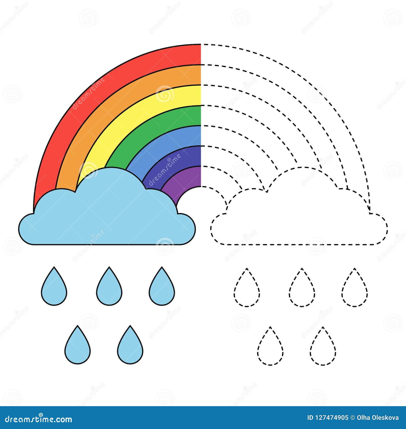 Drawing Worksheet Stock Illustrations - 62,831 Drawing Worksheet ...