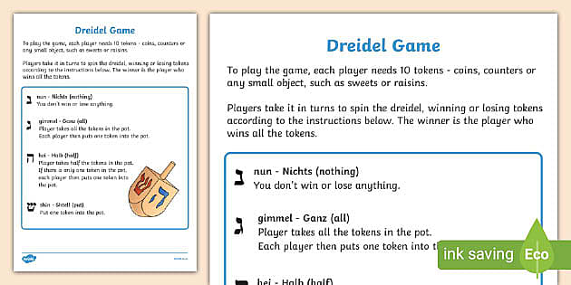 Dreidel- Holiday Subtraction - Coloring Squared