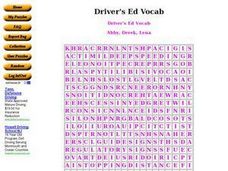Driver Education Lesson Plans &  Worksheets Reviewed by Teachers