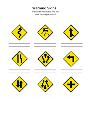 driver education worksheet