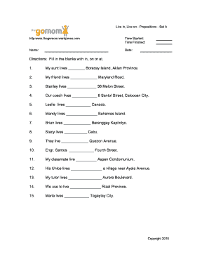 drivers education worksheet free