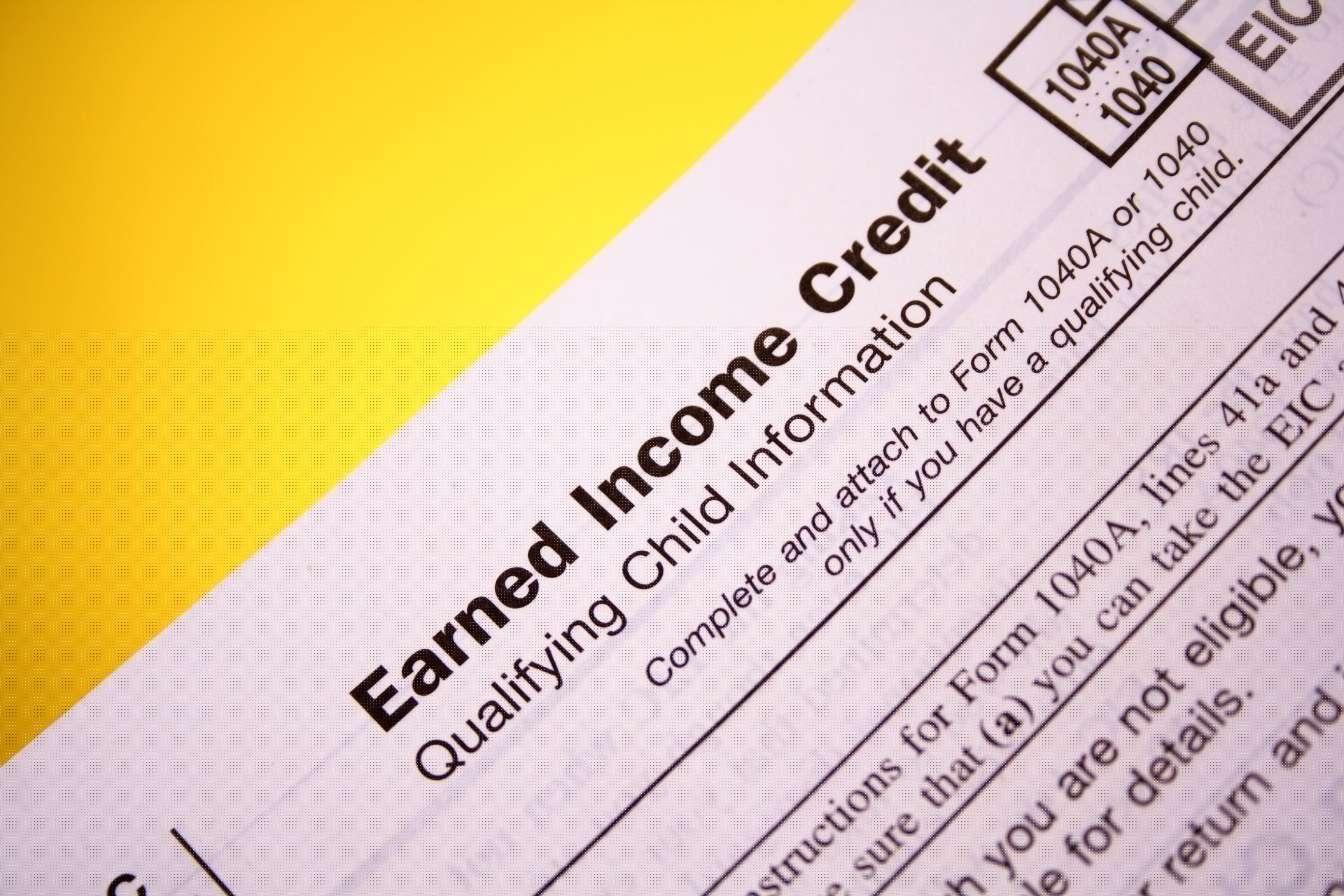 earned income credit worksheet a