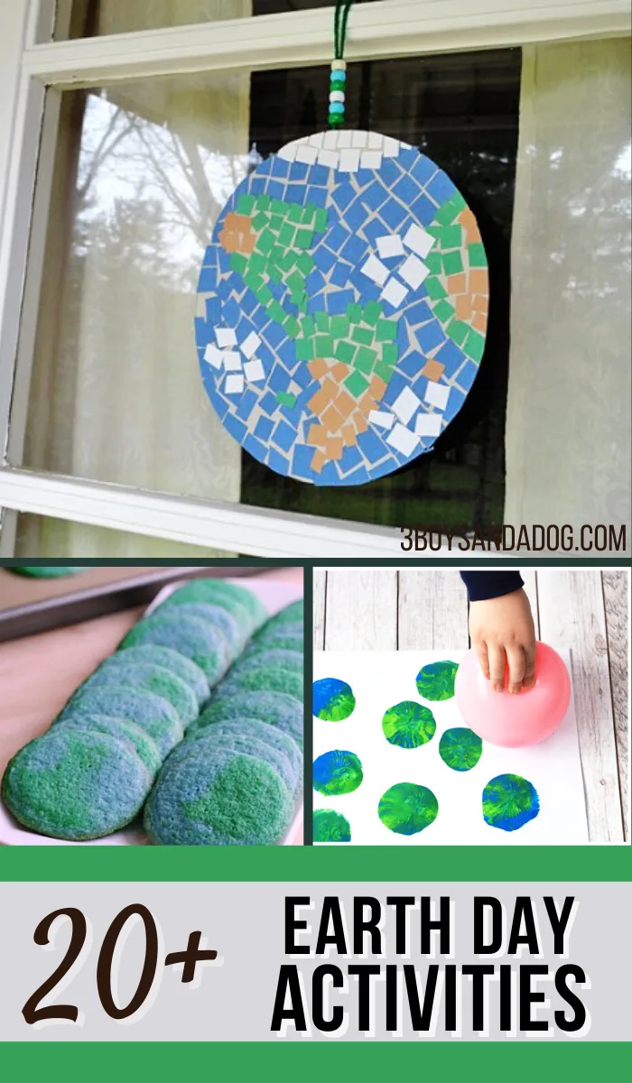 Earth Day Activities and Crafts for Kids - 3 Boys and a Dog