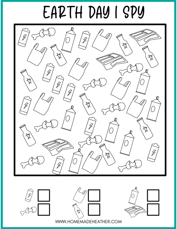 Free Earth Day Activity Printables » Homemade Heather