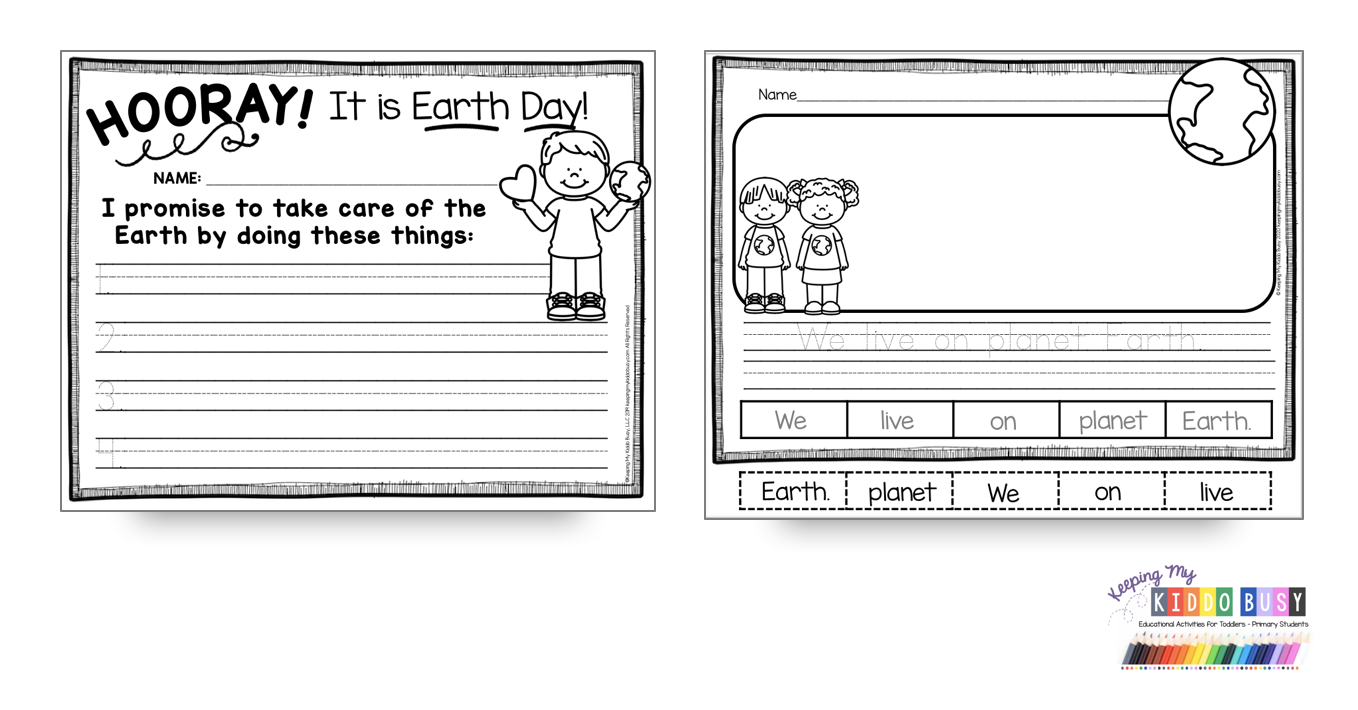Earth Day Worksheets: Free Printables - The Happy Housewife ...
