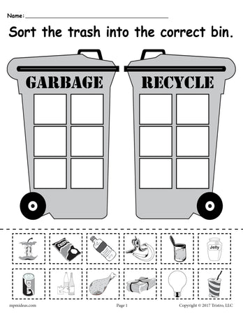 15 Free Earth Day Worksheets &  Printables