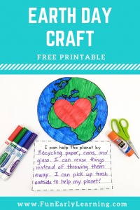 earth day writing worksheet