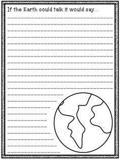 Earth Day Writing Prompts (3-5) Distance Learning