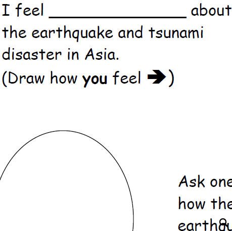 earthquake worksheet for kids