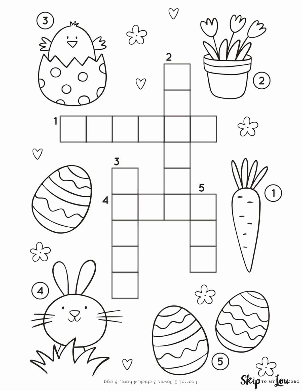 Easter Worksheets | Skip To My Lou