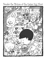 Easter Hidden Picture Puzzles - Worksheets, Lessons, and Printables