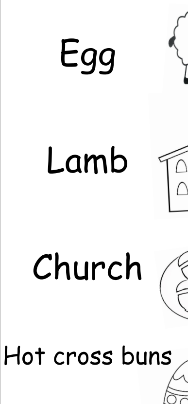 Mash > Easter > Easter matching worksheets