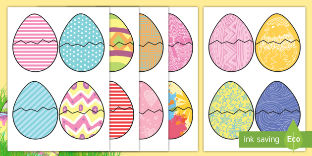easter matching worksheet