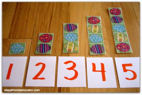 Easter Math Activities for Preschoolers