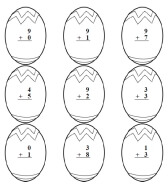 easter math worksheet printable