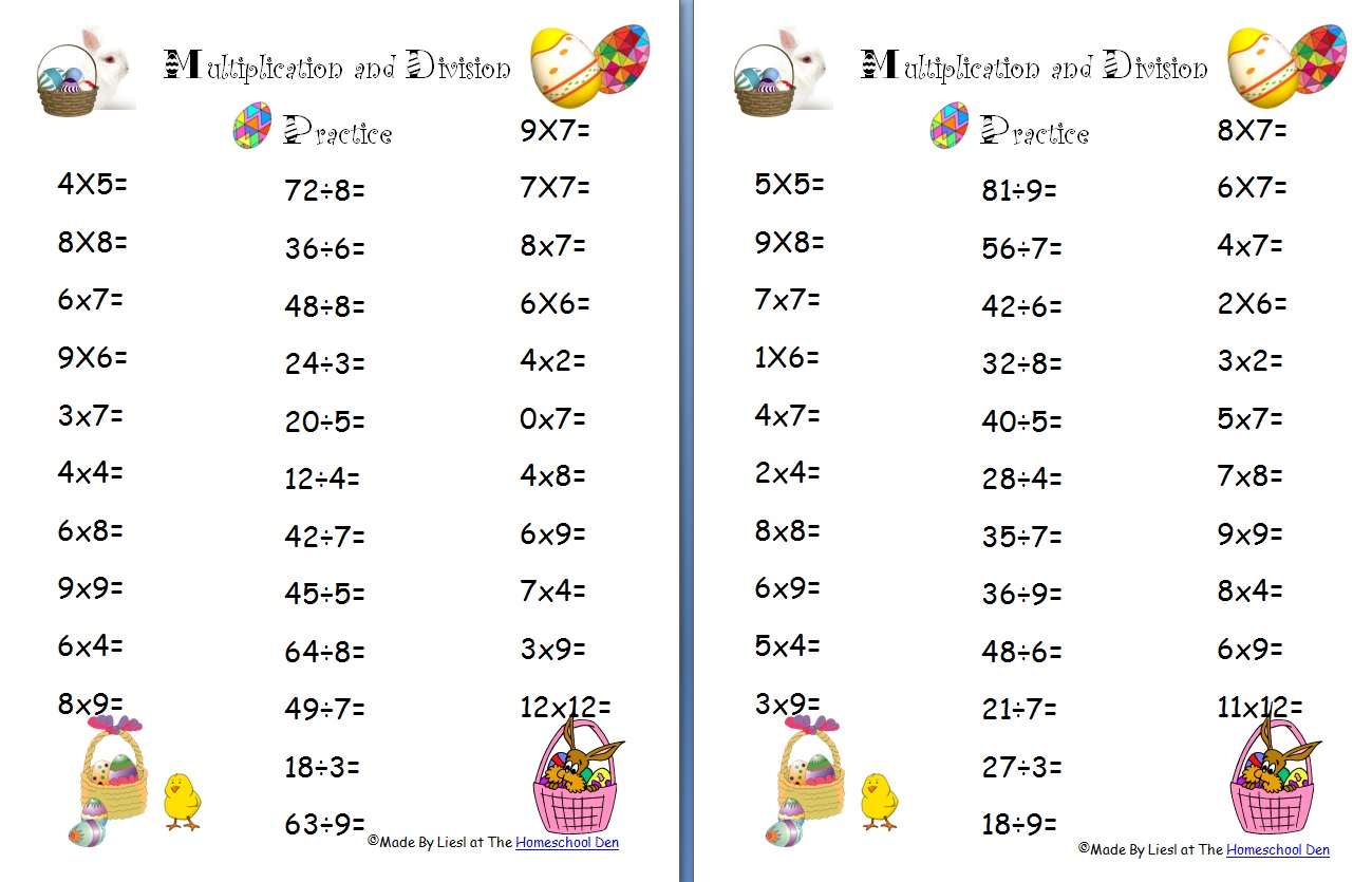 easter math