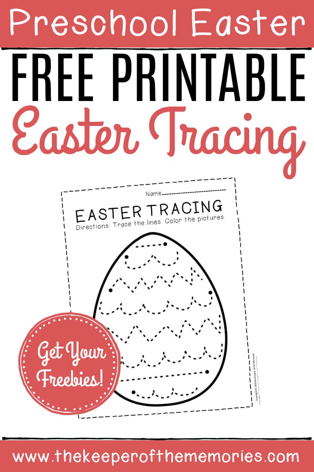 easter worksheet for preschool