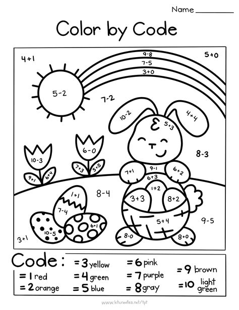 Easter Math Worksheets Free Printable