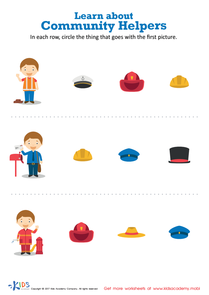 Learn about Community Helpers Printable, Downloadable PDF for Kids ...