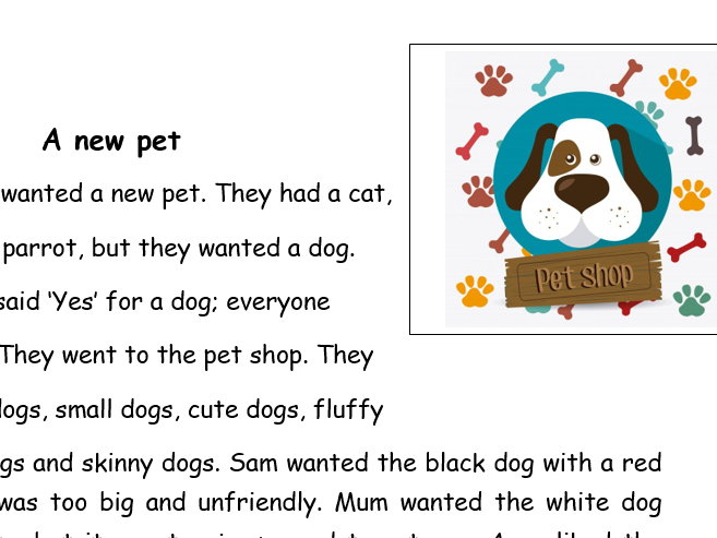 easy comprehension worksheet