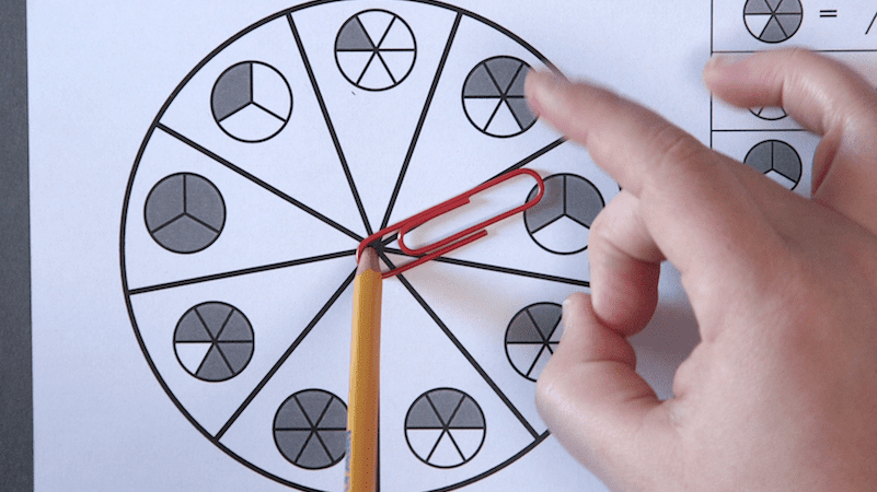 easy fraction worksheet free