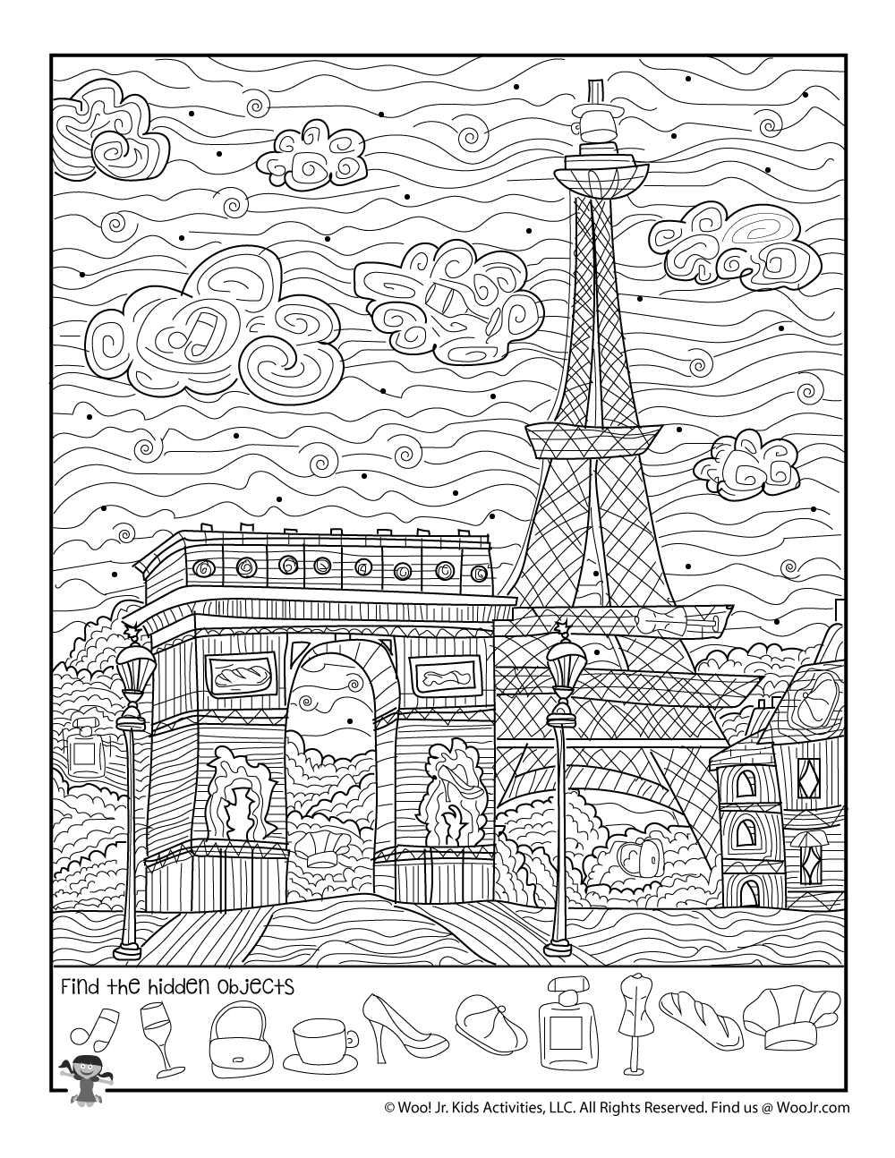 Hidden Object - 20 Free PDF Printables | Printablee - Worksheets Library